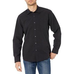 Amazon Essentials Mens Regular-Fit Long-Sleeve Casual Poplin Shirt XL
